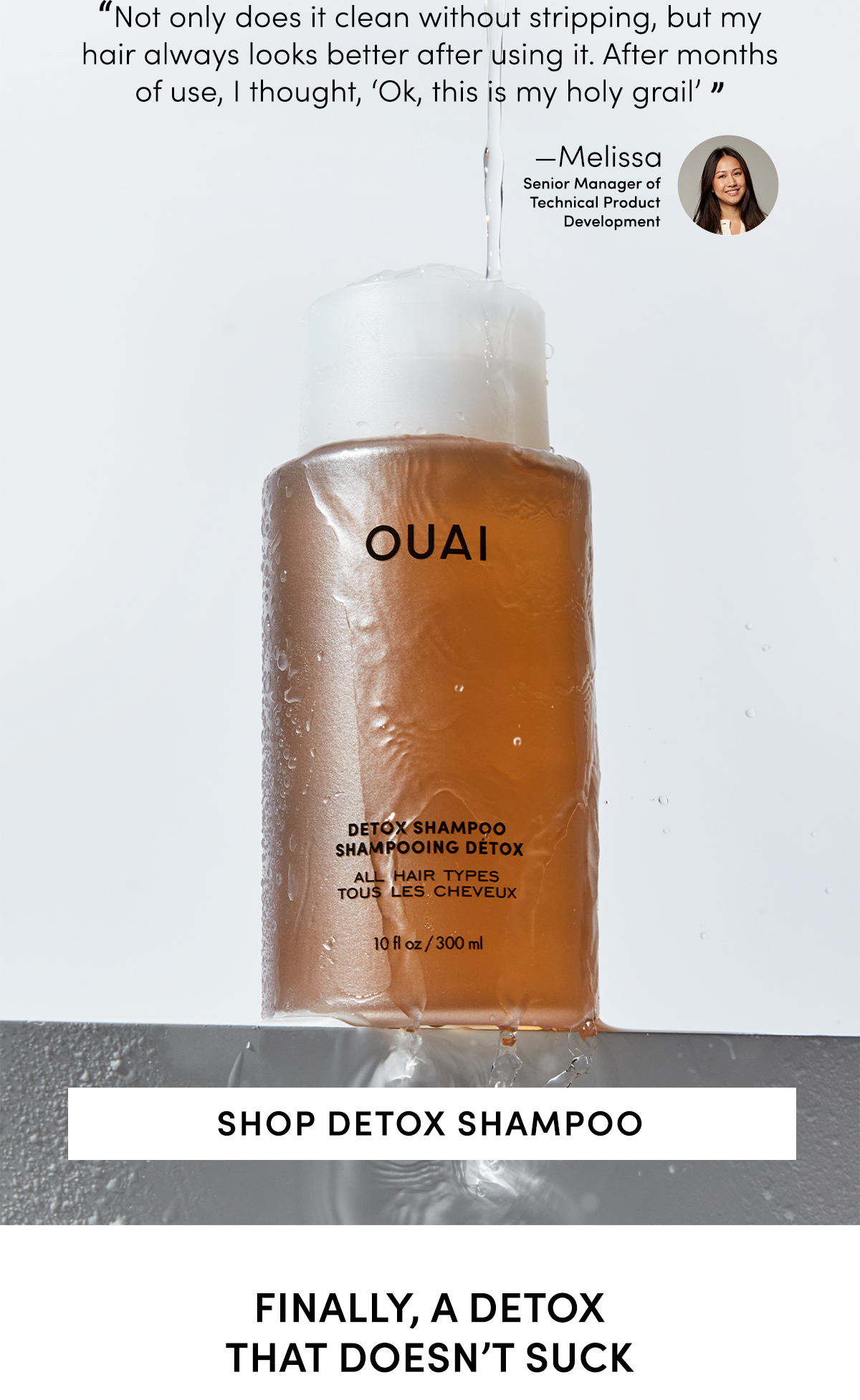 Detox Shampoo is Melissa's holy grail Detox Shampoo is Melissa's holy grail
