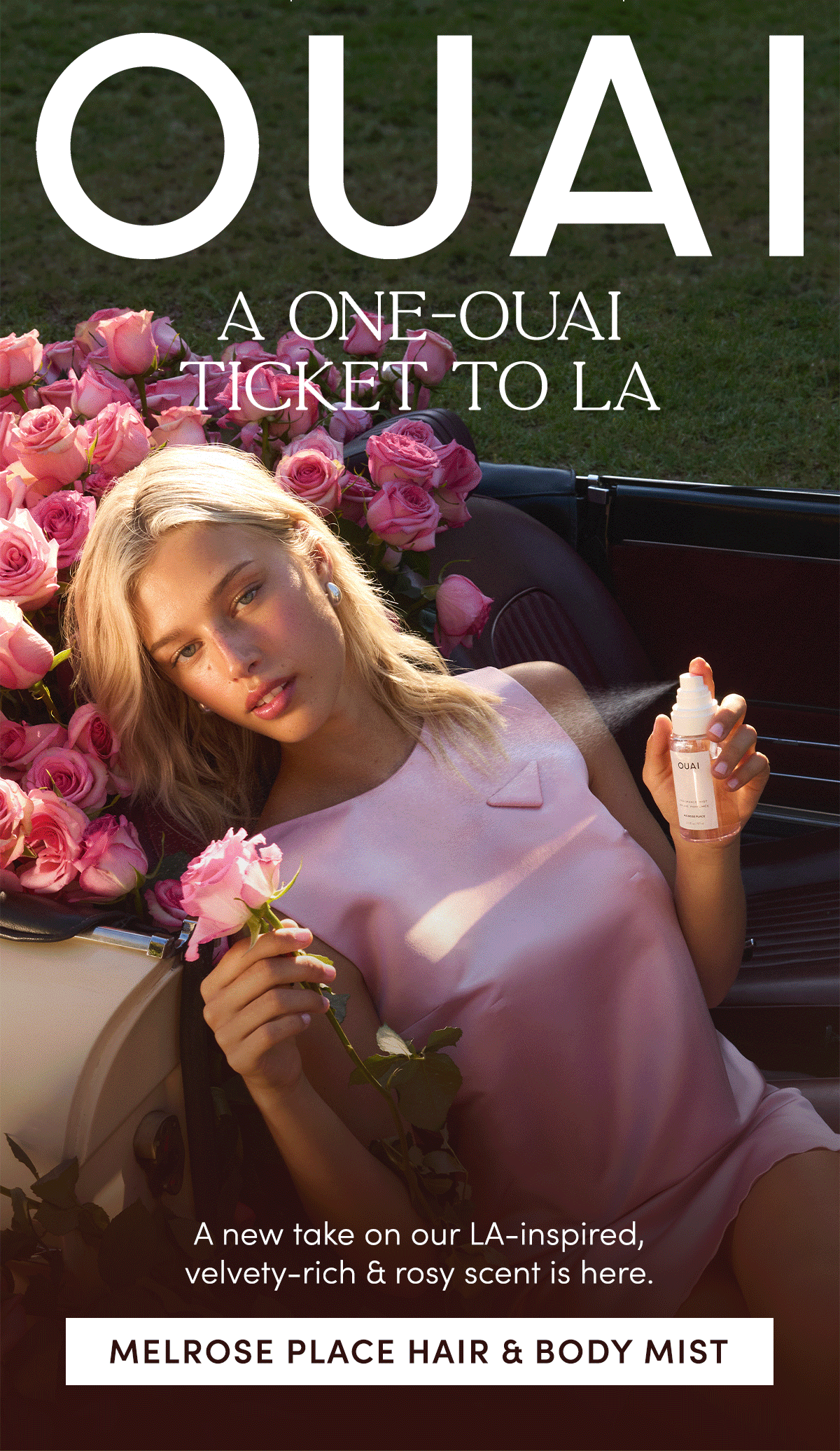 A new take on our LA-inspired, velvety-rich & rosy scent is here.