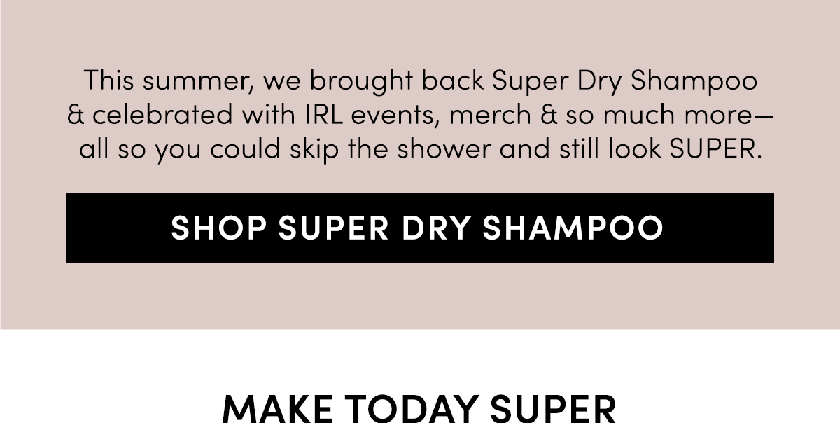 Summer was SUPER Summer was SUPER