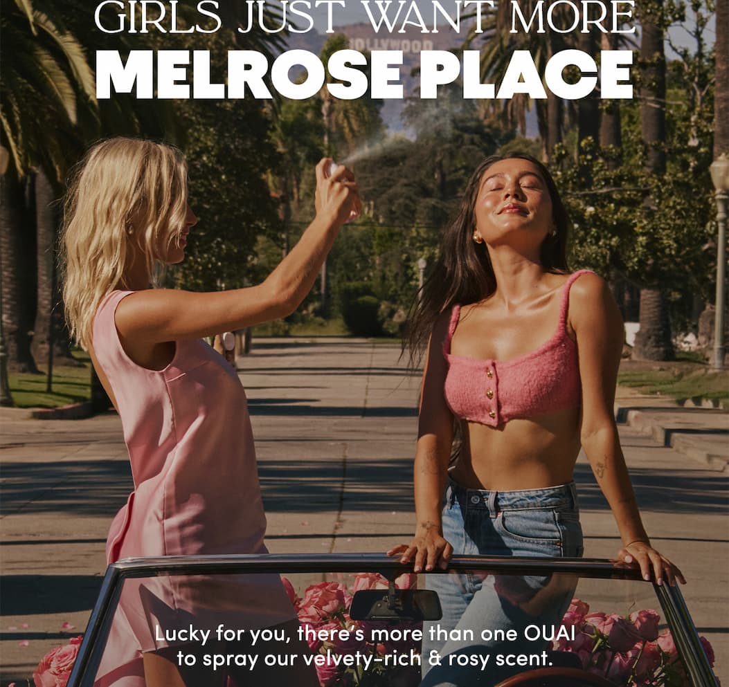 Lucky for you, there's more than one OUAI to spray our velvety-rich & rosy scent