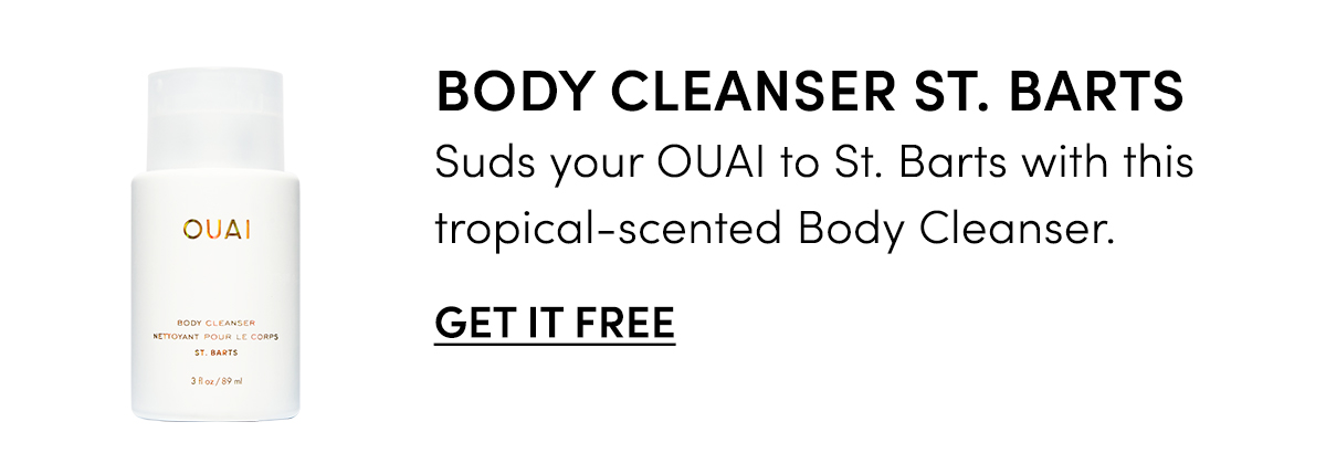 Get two free St. Barts Minis when you buy 2 body products