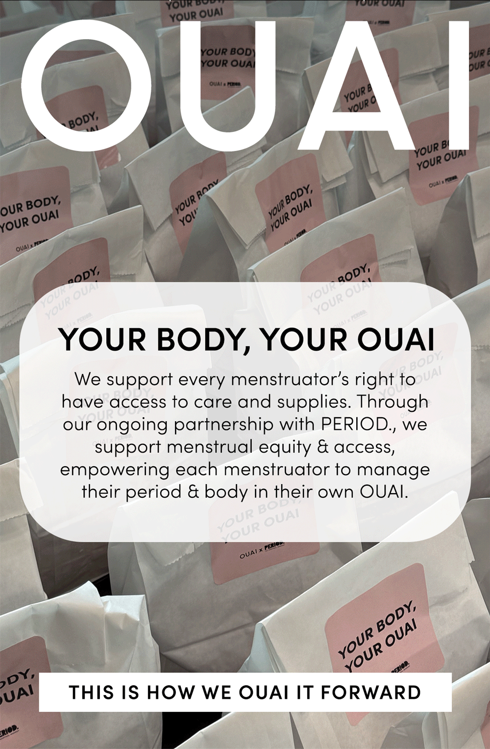 OUAI IT FORWARD