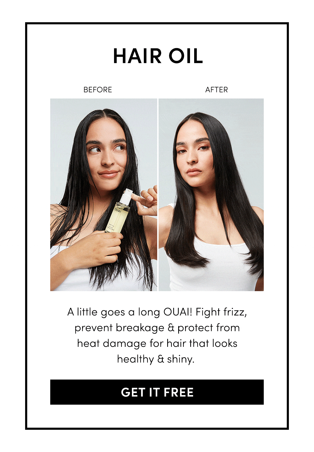 FREE! Deluxe Hair Oil Ouai Haircare