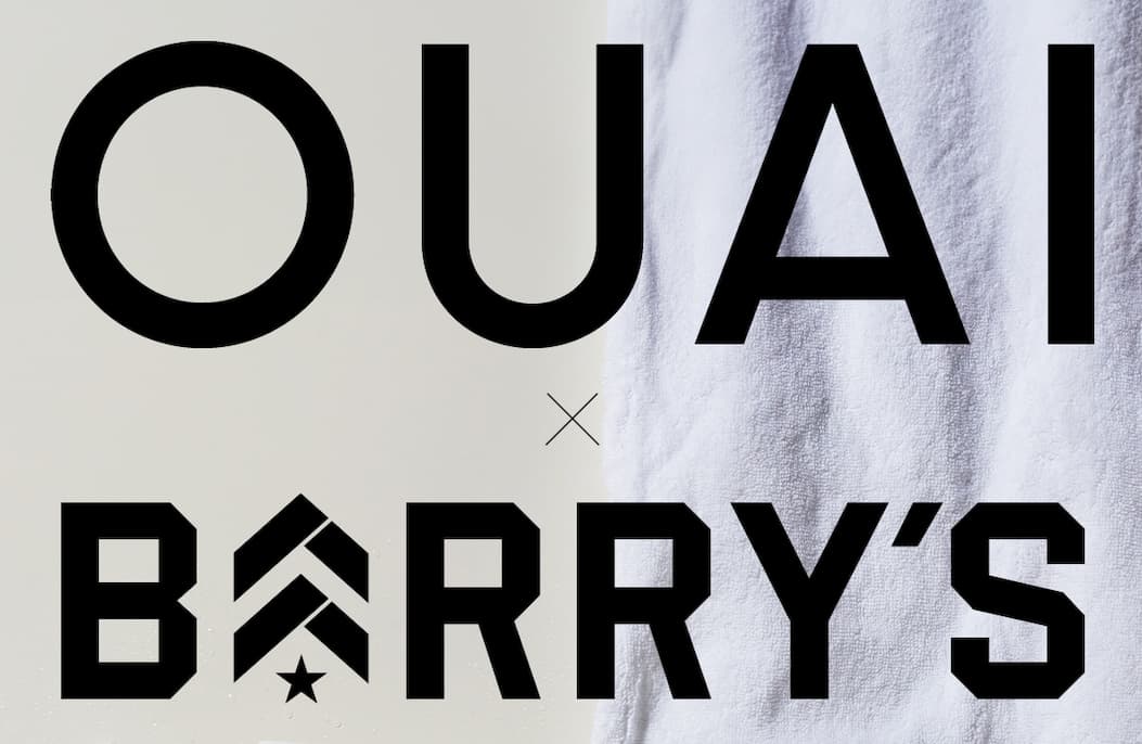 OUAI x Barry's logo