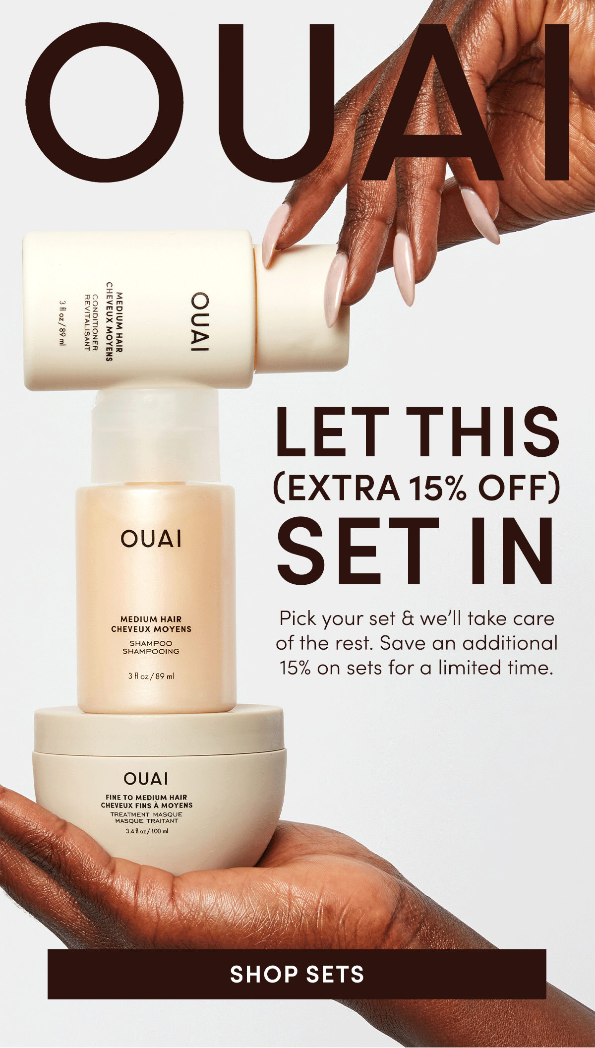 Let this (EXTRA 15% OFF) set in