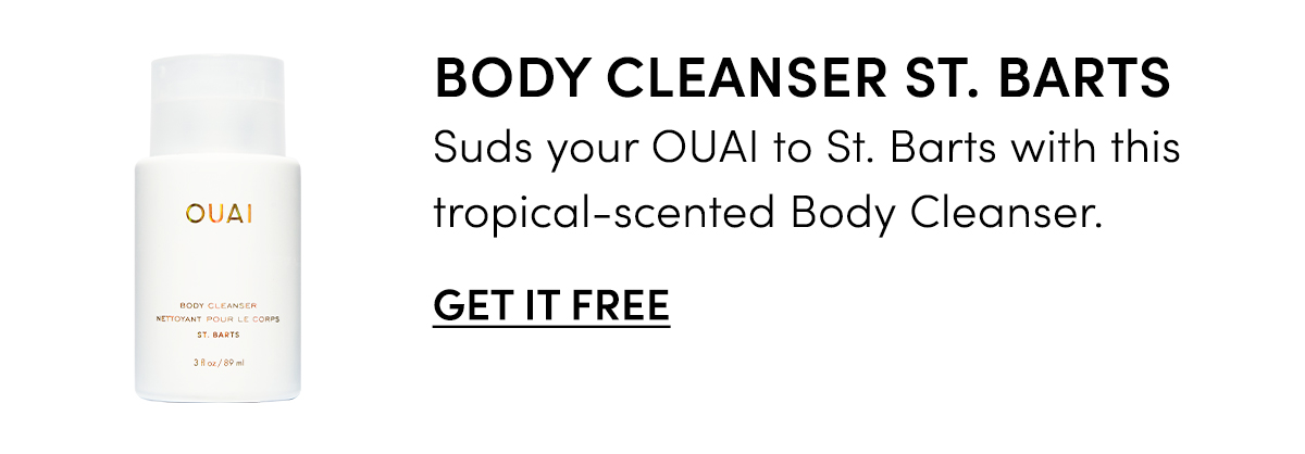Get two free St. Barts Minis when you buy 2 body products