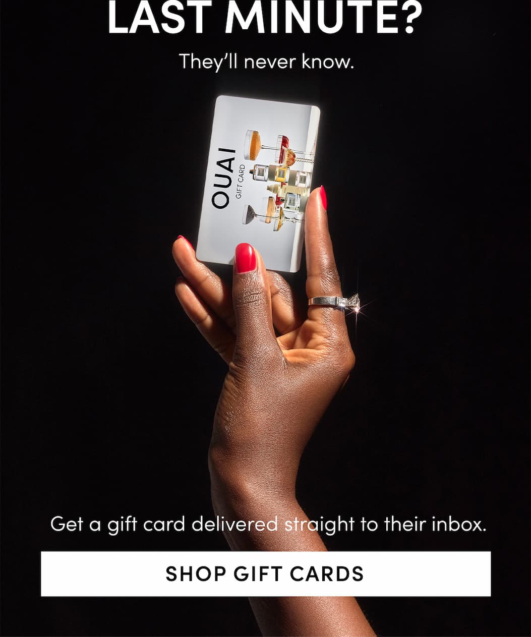 Get a gift card delivered straight to their inbox.