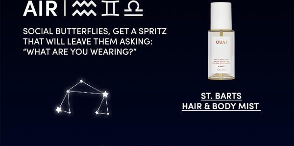 Air Signs - St. Barts Hair & Body Mist