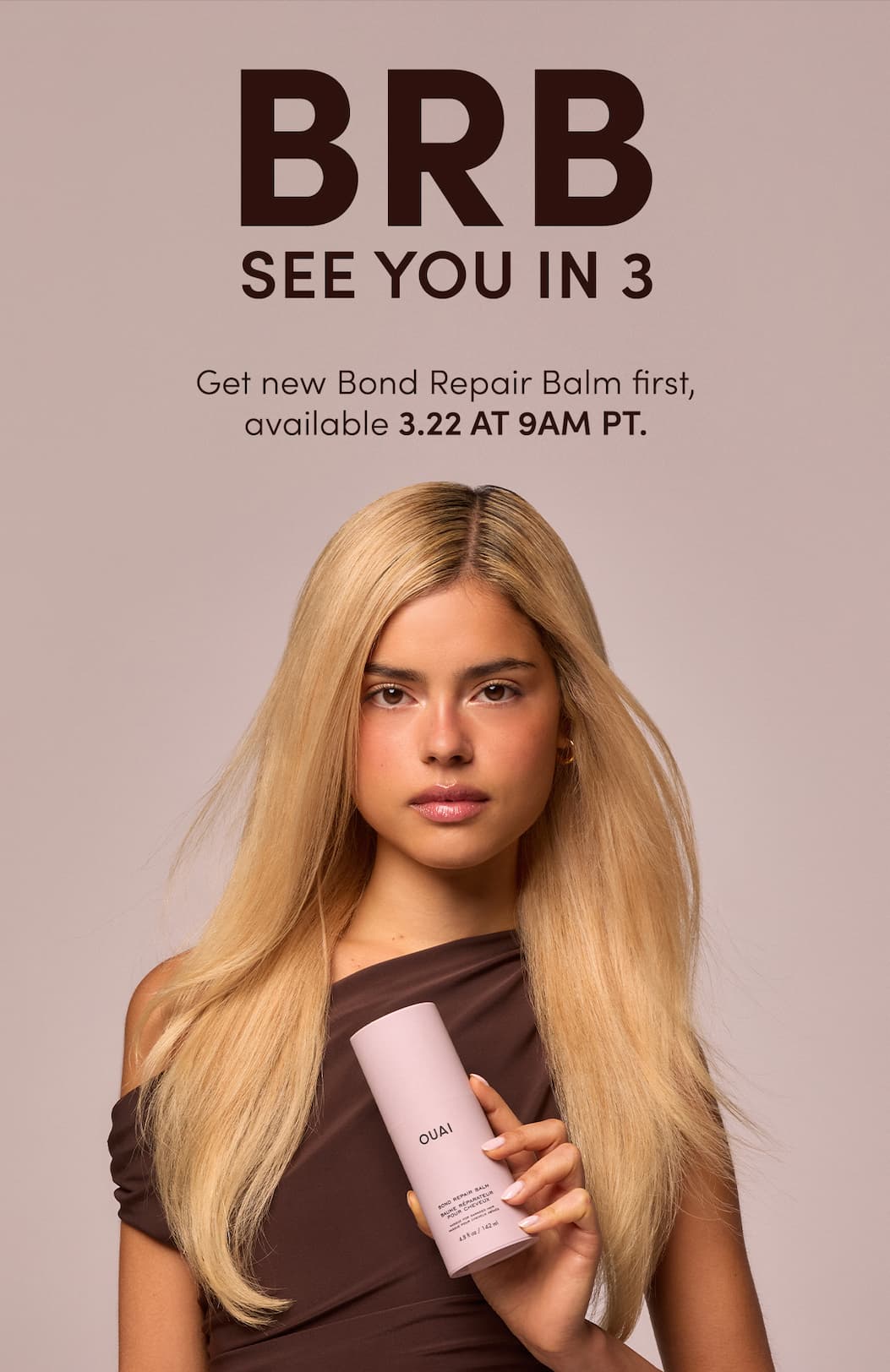 Get new Bond Repair Balm first, available 3.22 at 9am PT