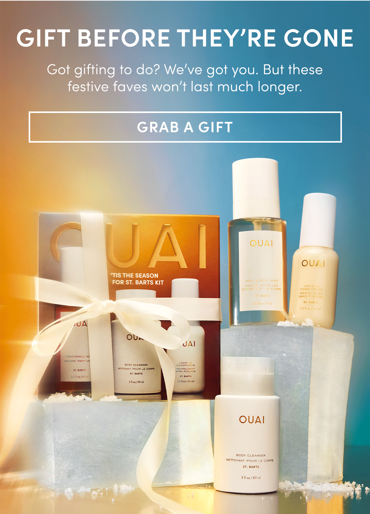 GIFT BEFORE THEY'RE GONE | Got gifting to do? We've got you. But these festive faves won't last much longer.