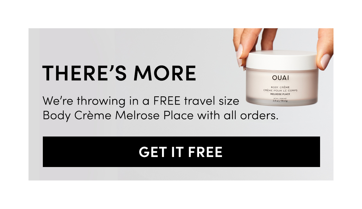 PLUS a FREE travel size Body Creme Melrose Place with all orders