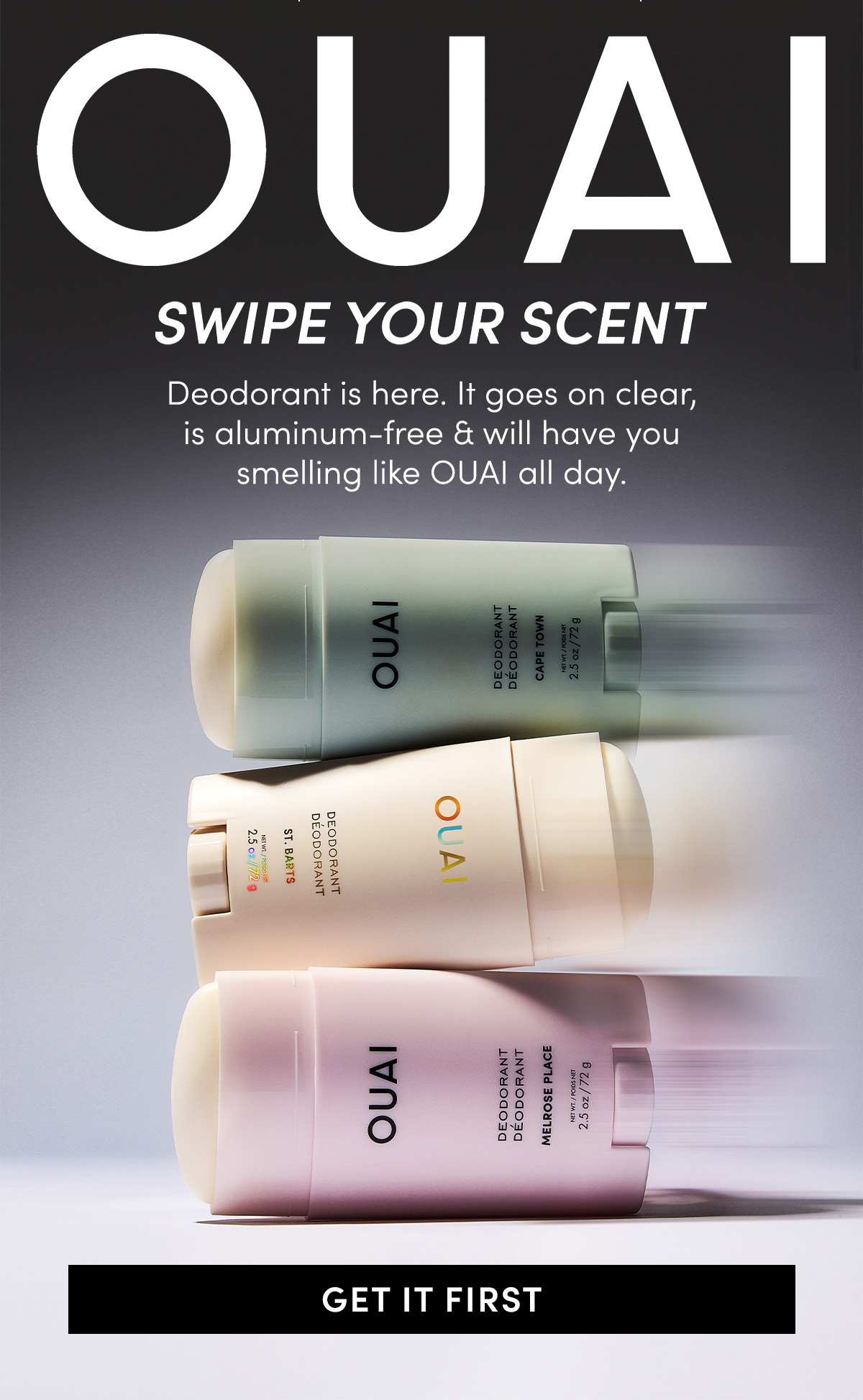 Be the first to shop New Deodorant Be the first to shop New Deodorant