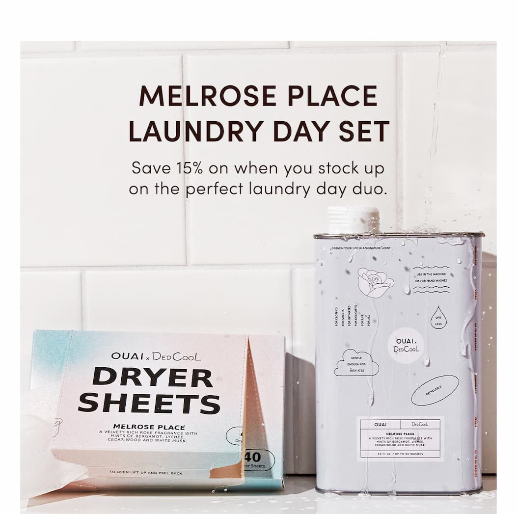 Melrose Place Laundry Day Set