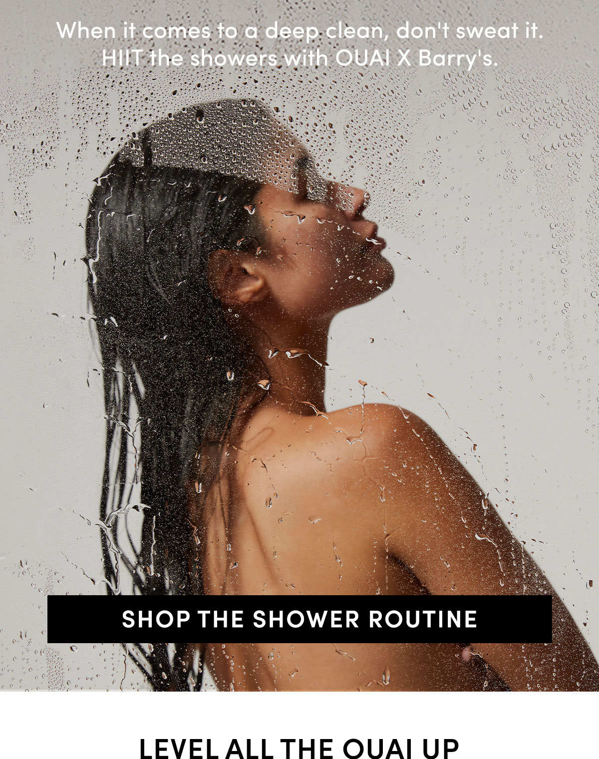 Shop the Barry's Shower Routine