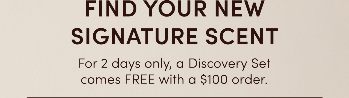 Find Your New Signature Scent