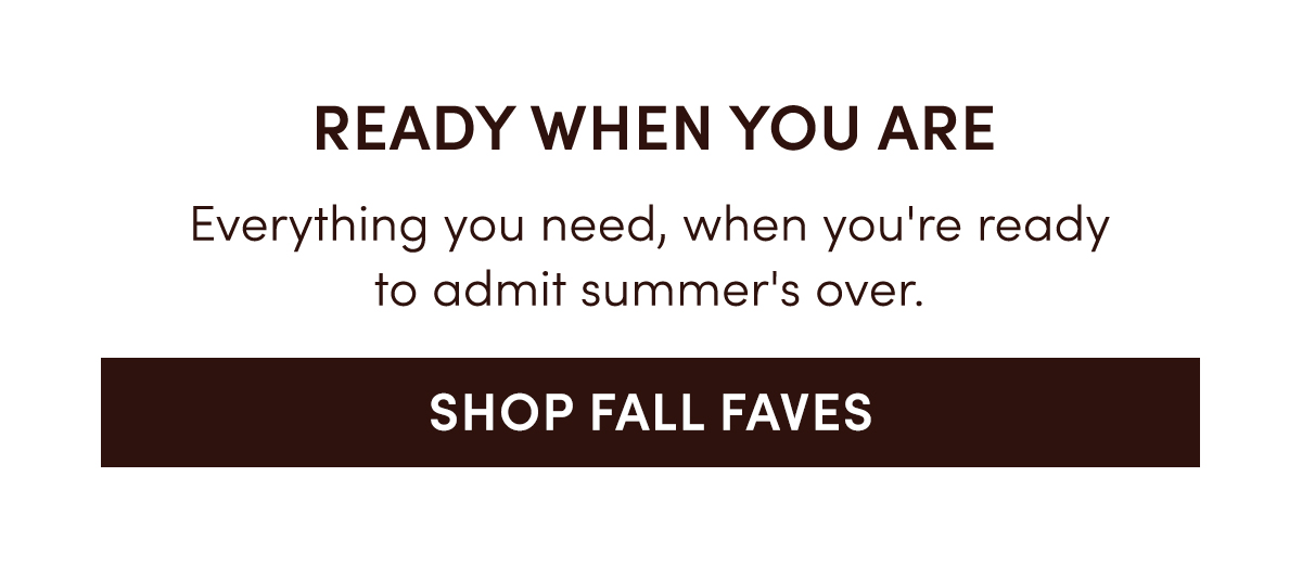 Shop Fall Faves
