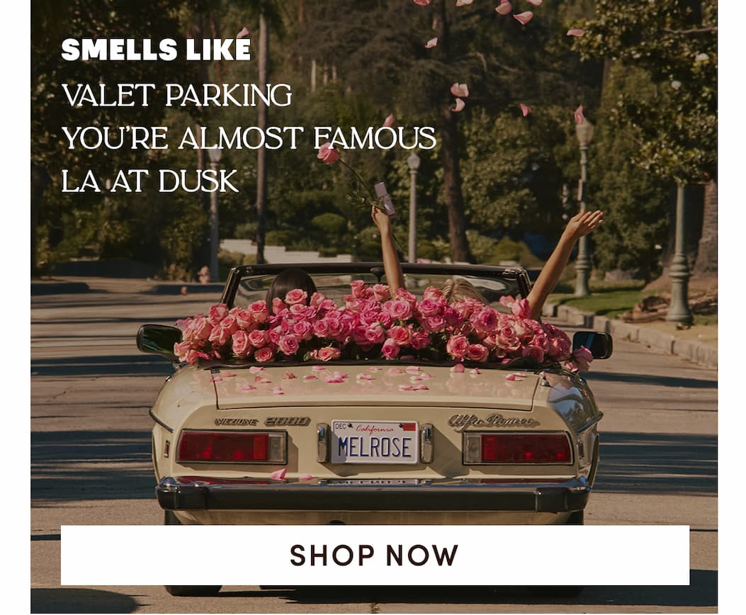 SMELLS LIKE You’re almost famous,  Valet parking,  Everything’s coming up roses