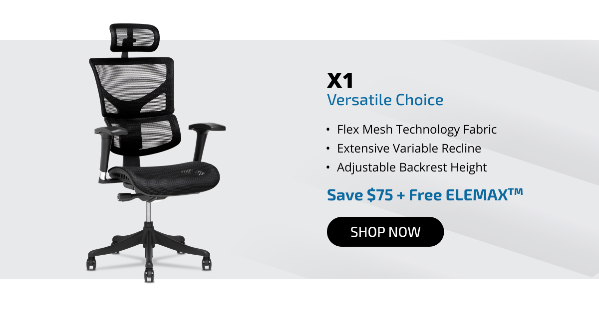 A Style Staple for Your Workspace X Chair