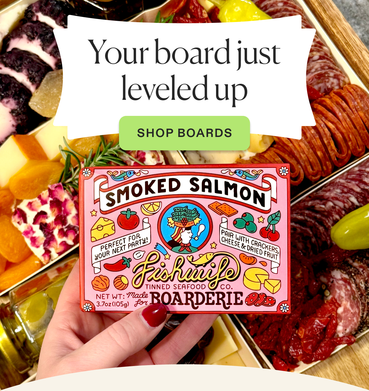 Your board just leveled up, click to shop board add-ons.
