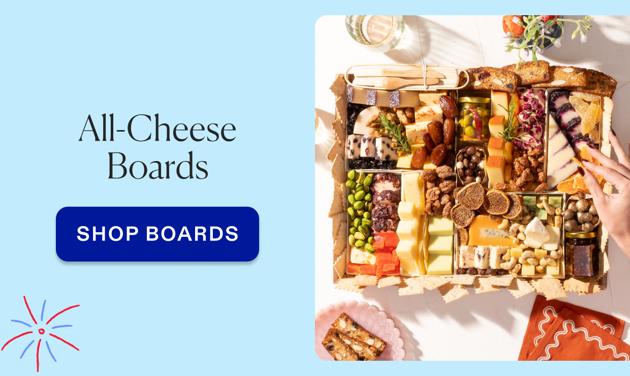 click to shop all cheese boards