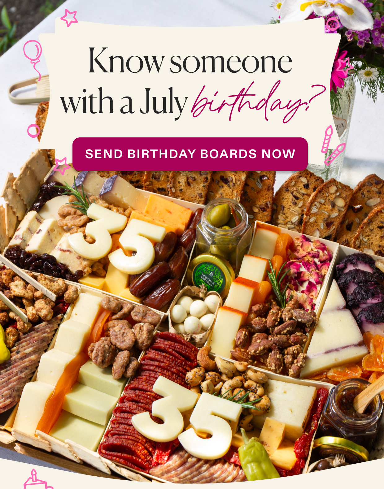 Know someone with a July birthday?