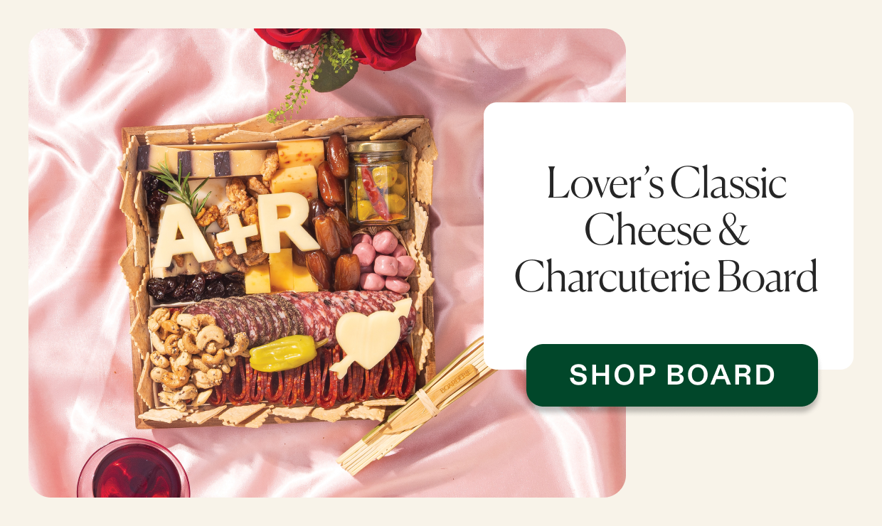 Click to shop lover's cheese & charcuterie boards