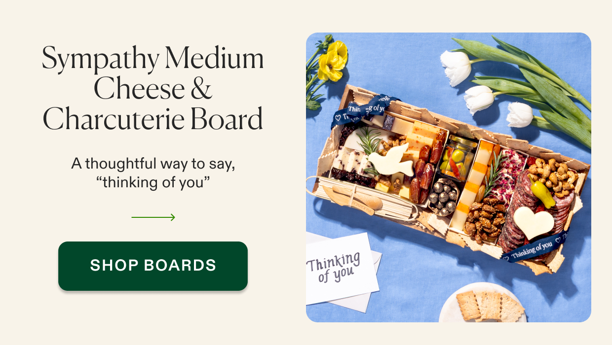 Sympathy Medium Cheese & Charcuterie Board