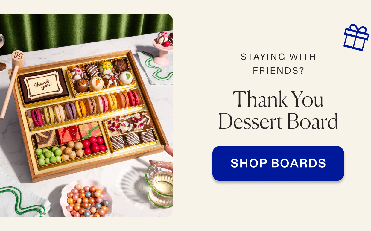 Click to shop Thank You dessert boards
