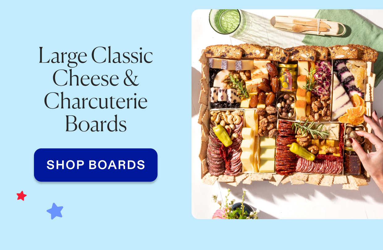 Click to shop Classic Cheese & Charcuterie boards