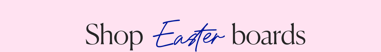 Easter Cheese & CharBUNNY boards