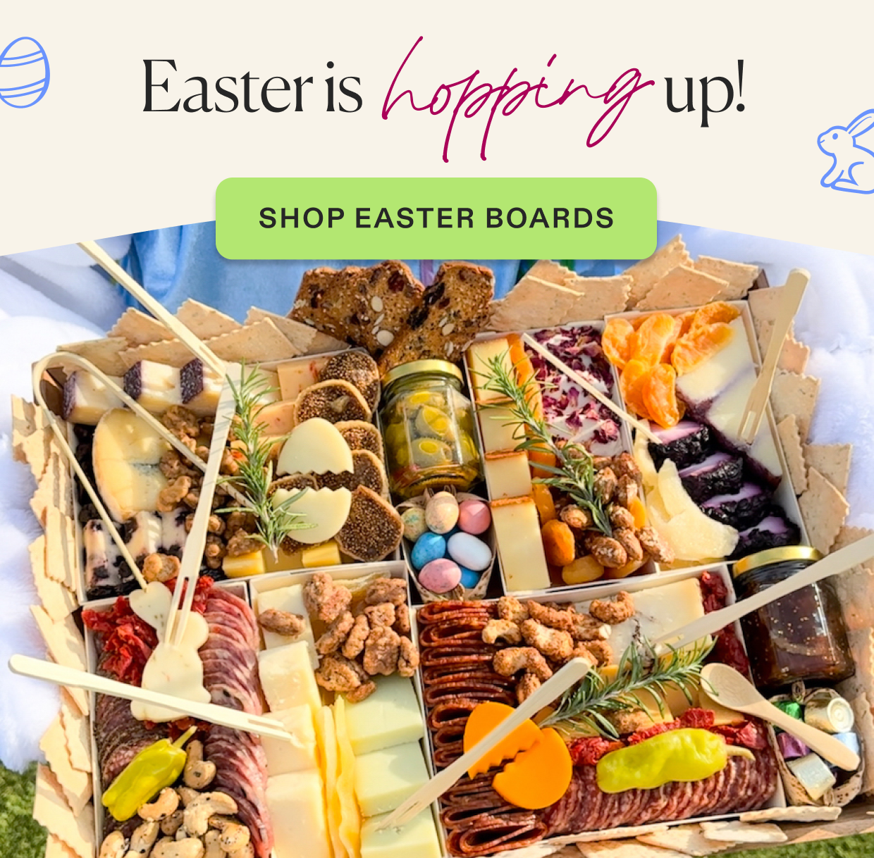 Easter is hopping up, shop easter boards