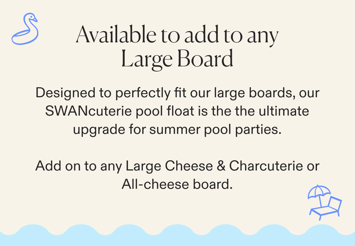 Available to add to any Large Board, click to shop large cheese & charcuterie