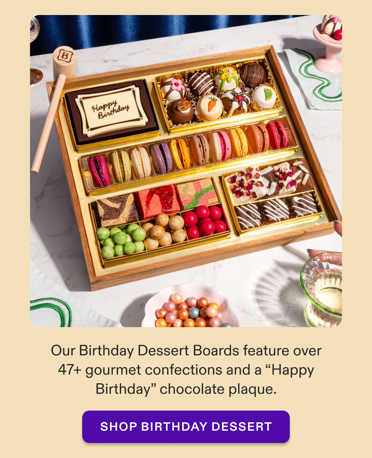 Click to shop birthday dessert boards
