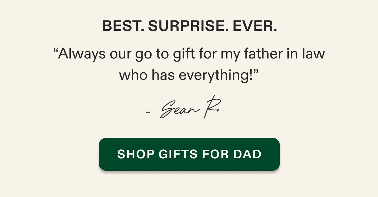 Click to shop Father's Day gifts
