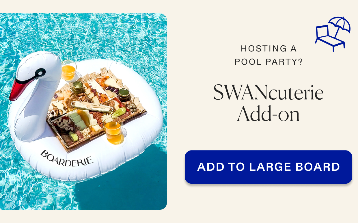 Click to shop custom pool floatie, add to any large board