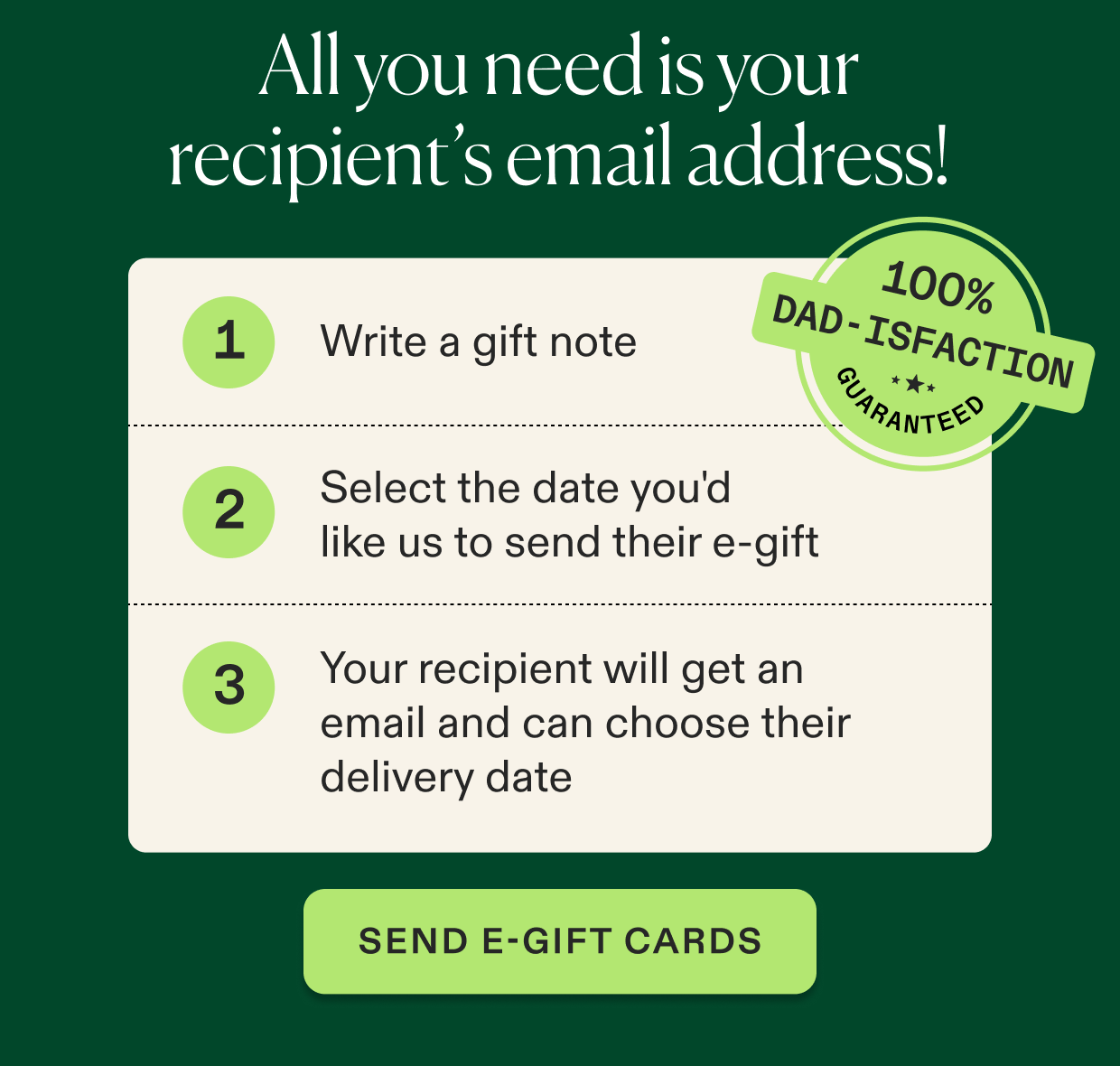 Click to shop e-gifts