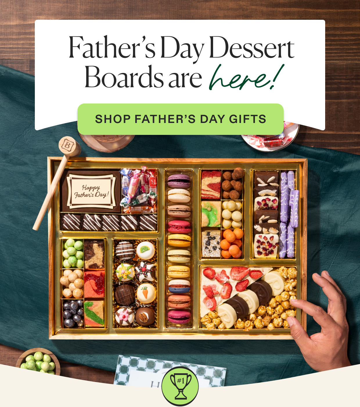 Father's Day Dessert Boards are here! Click to shop Father's Day gifts.