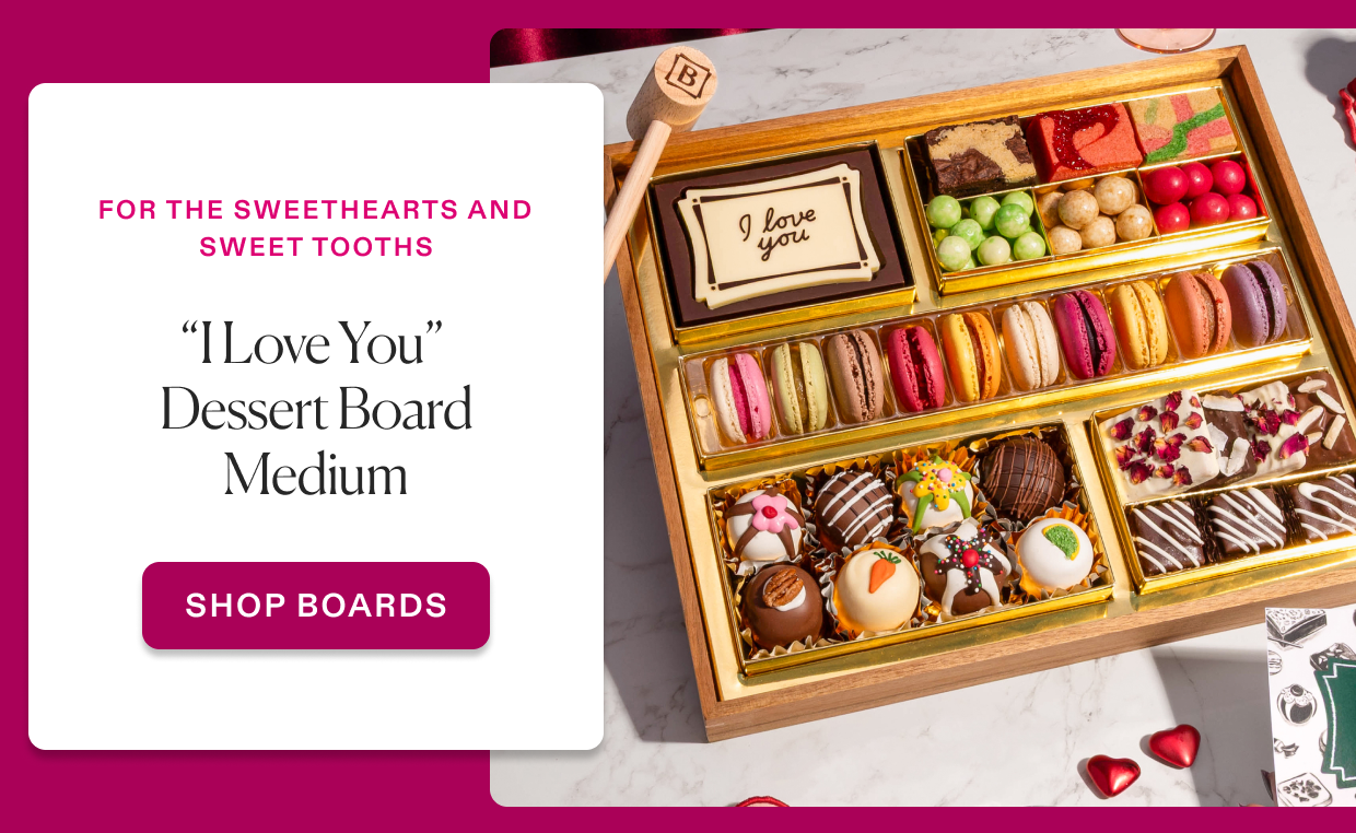 click to shop "i love you" dessert boards