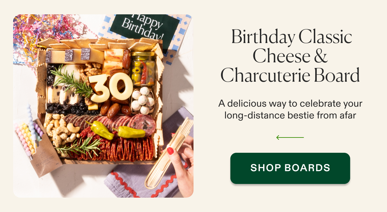  Birthday Classic Cheese & Charcuterie Board