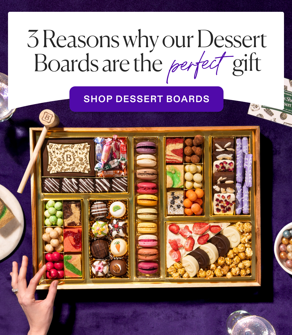 3 reasons why our dessert boards are the perfect gift