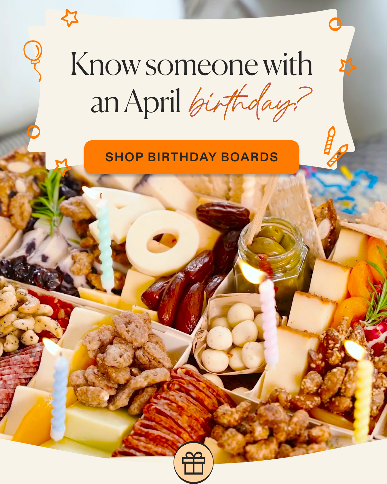 Know someone with an April Birthday?