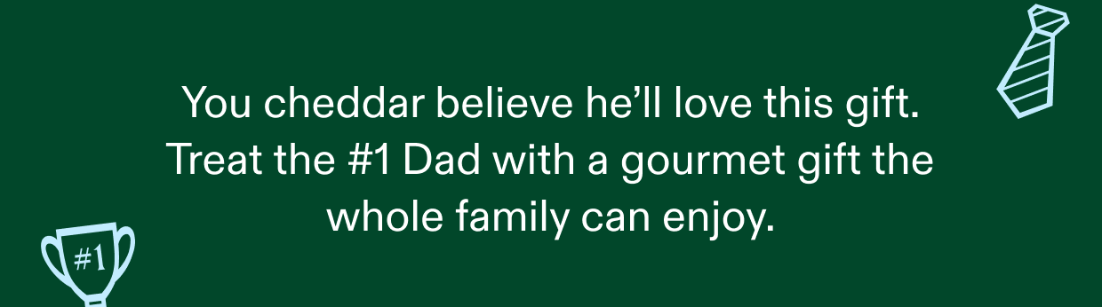 Treat Dad to a gourmet gift the whole family can enjoy. Click to shop Father's Day boards.