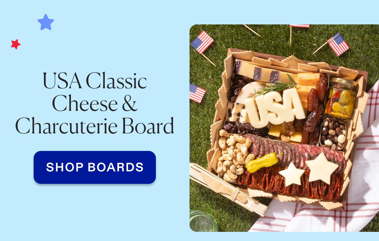 Click to shop USA Cheese & Charcuterie boards