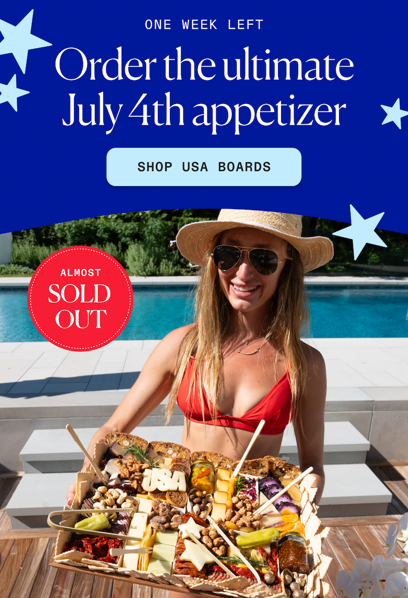 The ultimate fourth of July appetizer has arrived, click to shop USA boards