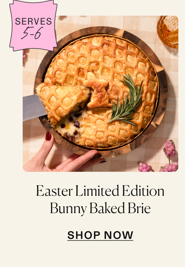 Easter Limited Edition Bunny Baked Brie