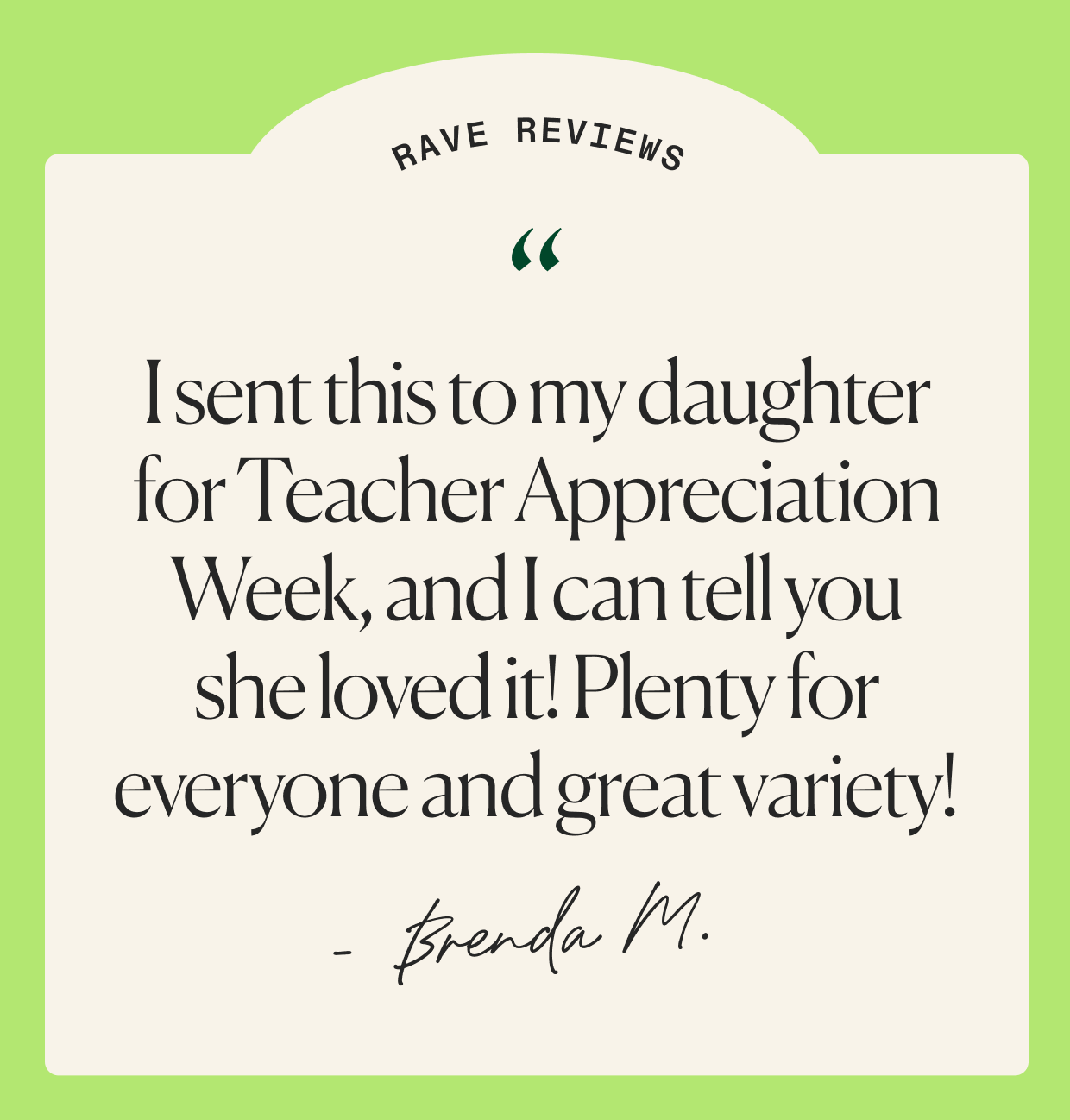Know a teacher? Click to shop gourmet boards.
