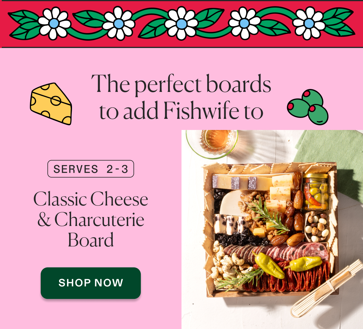 Classic Cheese & Charcuterie Board