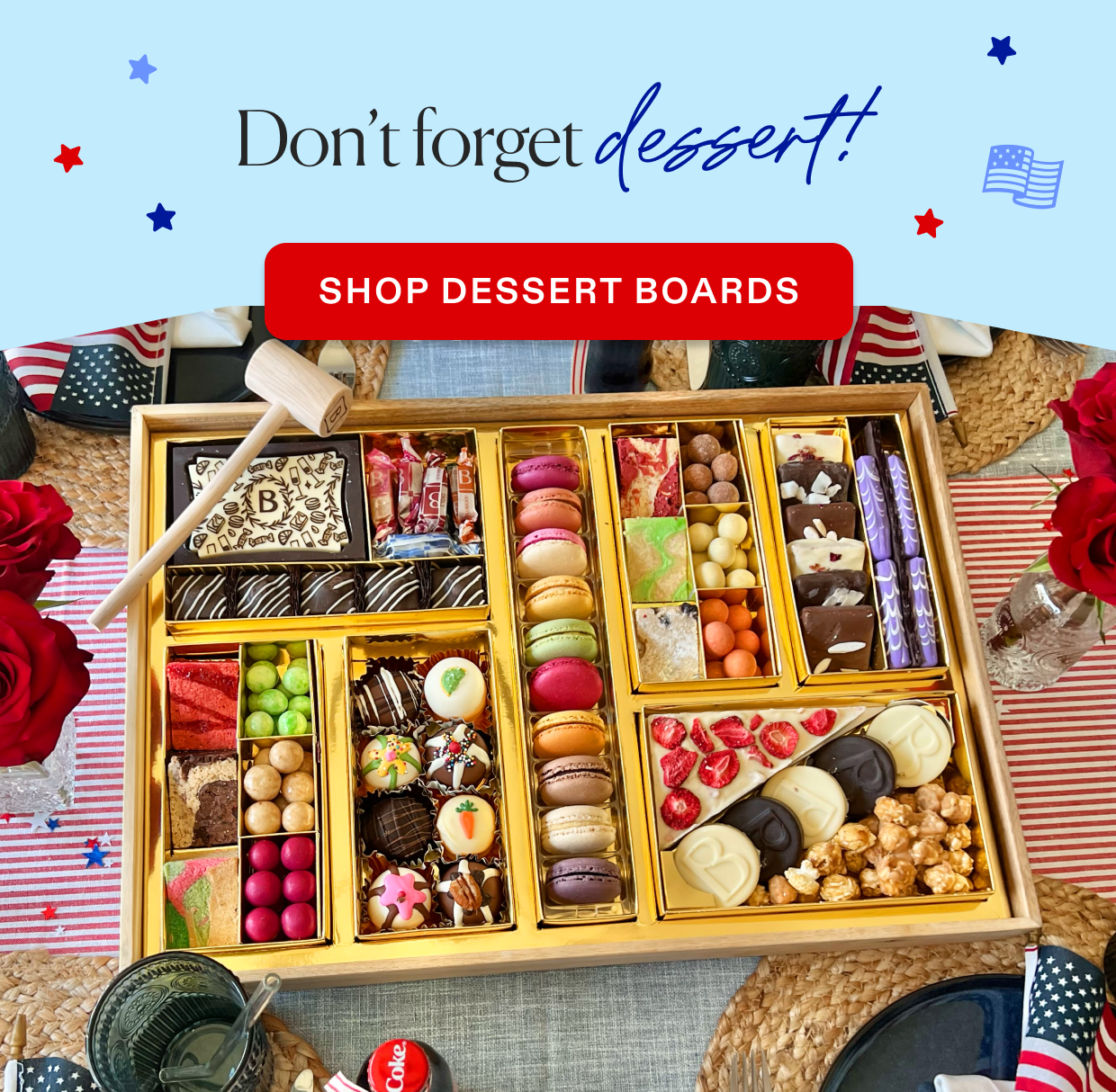 click to shop dessert boards