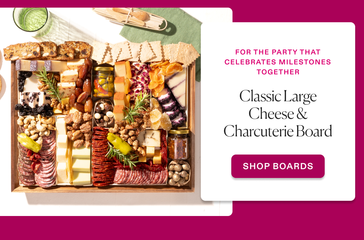 click to shop classic large cheese & charcuterie board