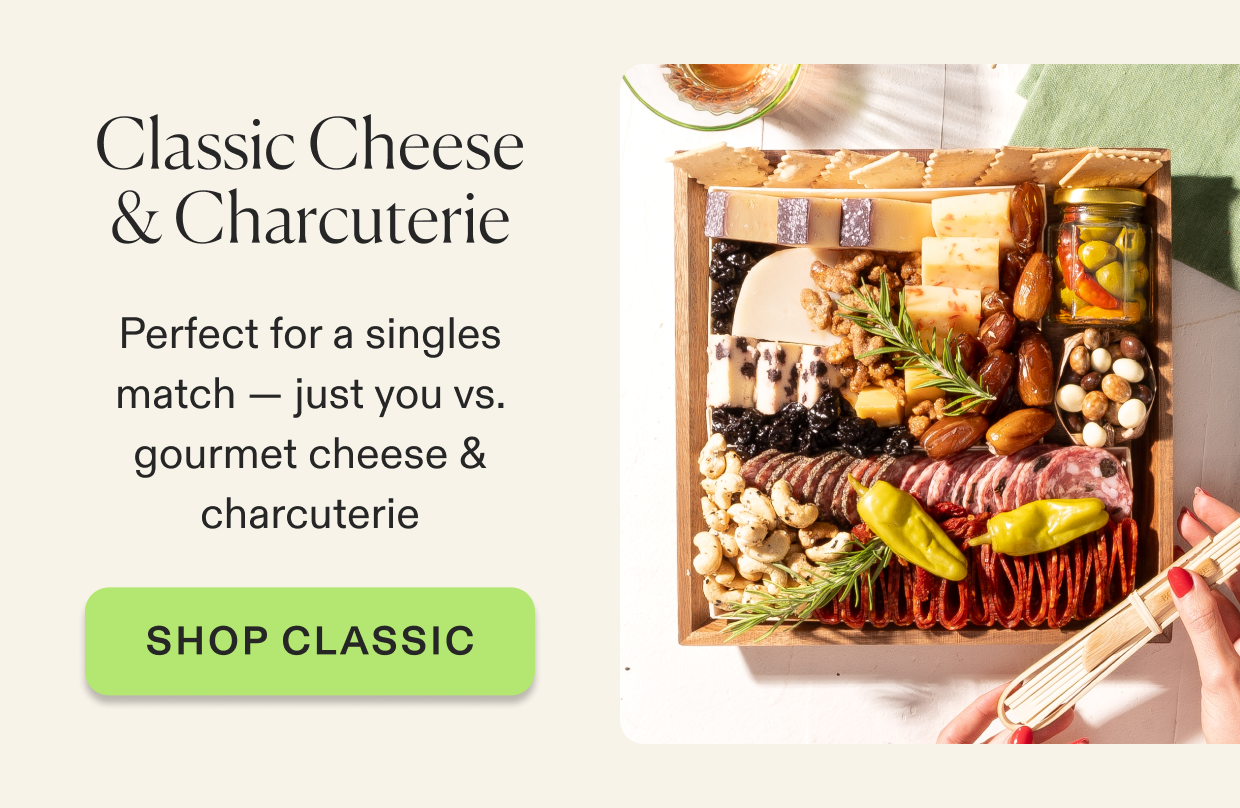click to shop cheese & charcuterie boards.